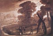 Landscape with Figures Before (mk17) Claude Lorrain